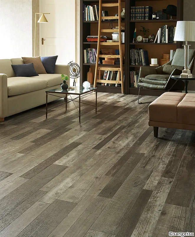 WD-2134 – gỗ cổ (2023-2026 Gạch Vinyl (Floor Tile))