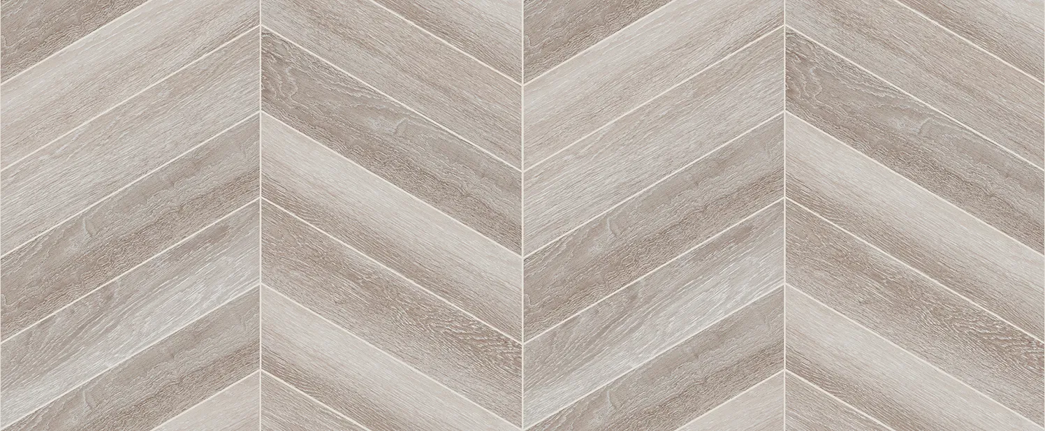 Sàn & Thảm WD-8110 – gỗ chevron (2023-2026 Floor Tile – Ikkimi) (ảnh ghép lát)