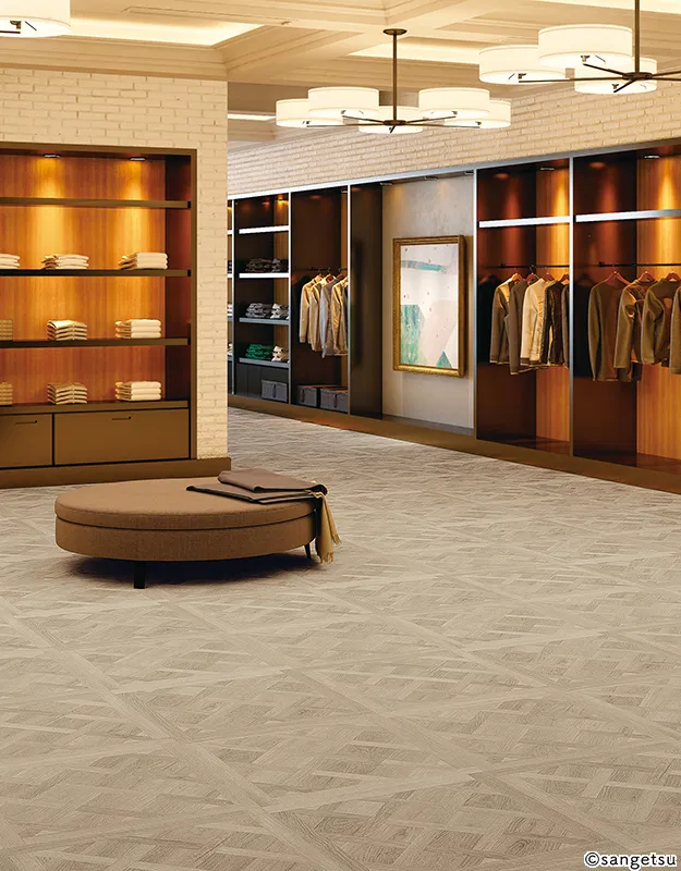 Sàn & Thảm WD-8120 – sàn gỗ khô (2023-2026 Floor Tile – Ikkimi) (phối cảnh 1)