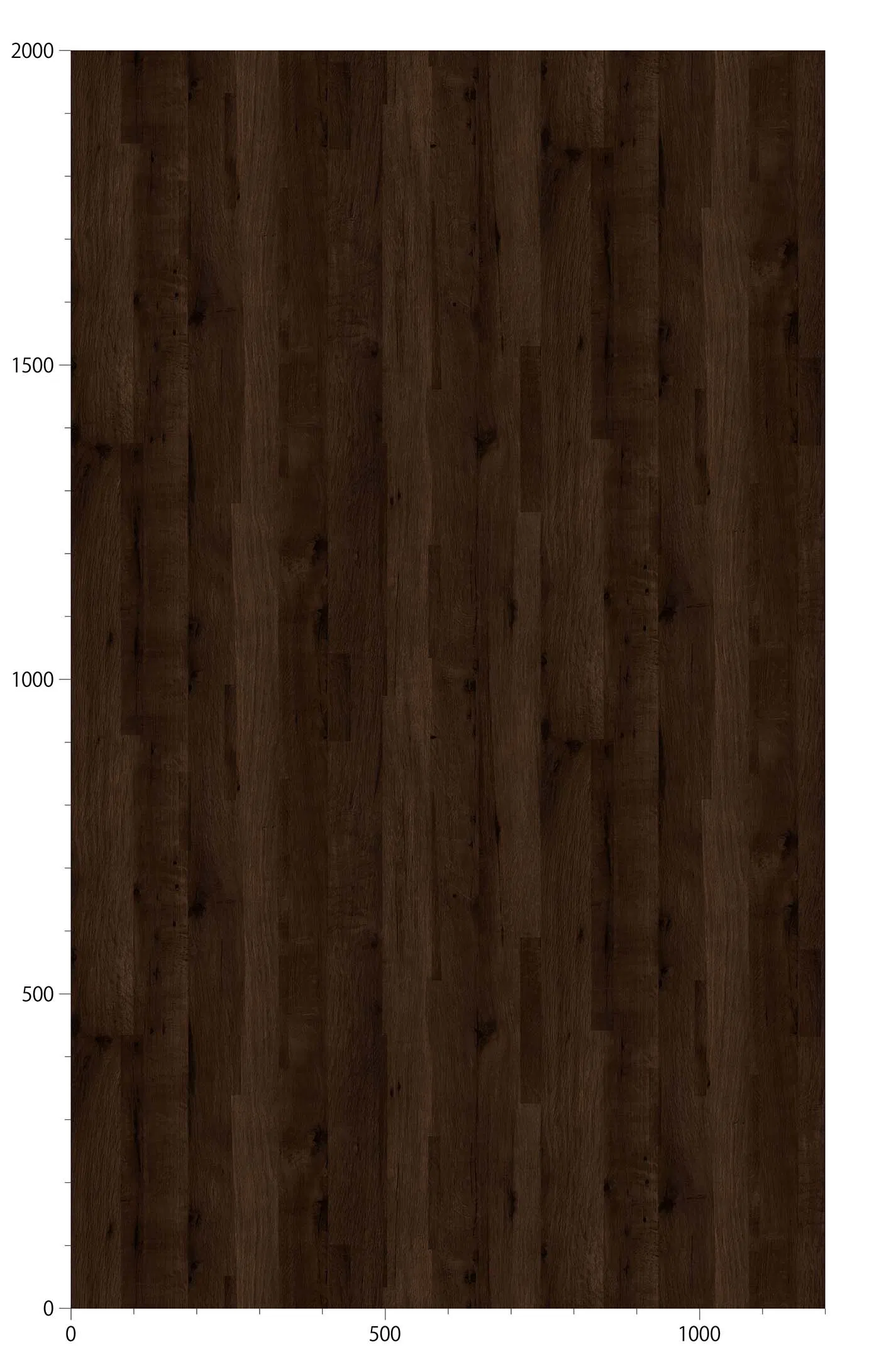 Film Dán Kính YC5856 – Gỗ sồi hồi sinh màu nâu đỏ (Ibiboard – Dòng đồng bộ hoa văn) (phối cảnh 1)