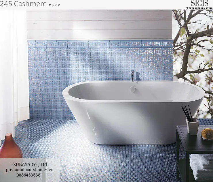Bộ sưu tập gạch Mosaic cao cấp nhập khẩu Ý và Nhật Bản