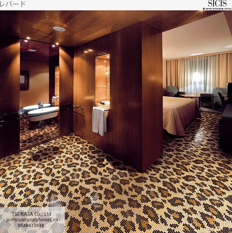 Bộ sưu tập gạch Mosaic cao cấp nhập khẩu Ý và Nhật Bản