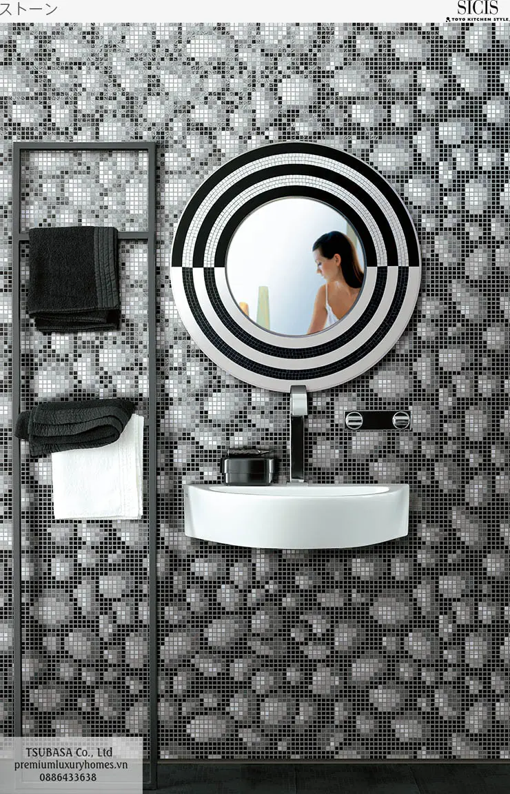 Bộ sưu tập gạch Mosaic cao cấp nhập khẩu Ý và Nhật Bản