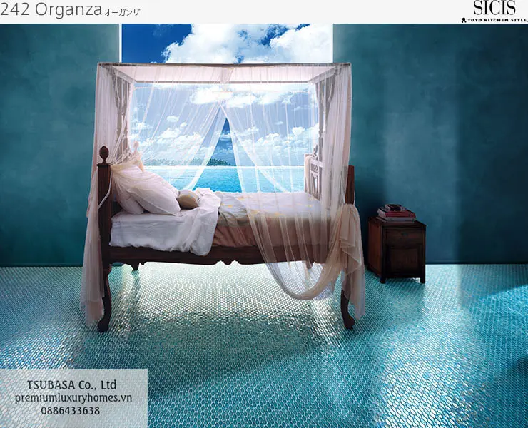 Bộ sưu tập gạch Mosaic cao cấp nhập khẩu Ý và Nhật Bản