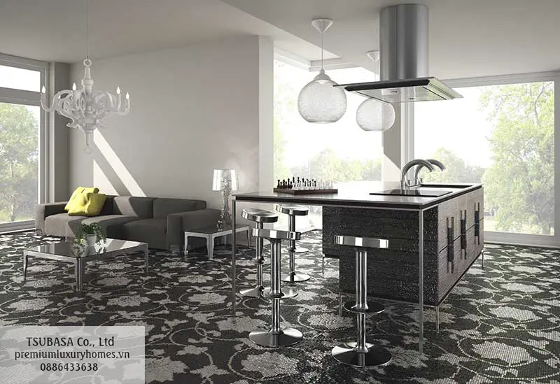 Bộ sưu tập gạch Mosaic cao cấp nhập khẩu Ý và Nhật Bản