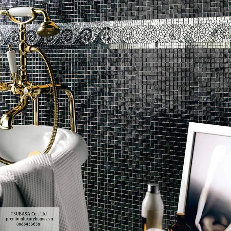 Bộ sưu tập gạch Mosaic cao cấp nhập khẩu Ý và Nhật Bản