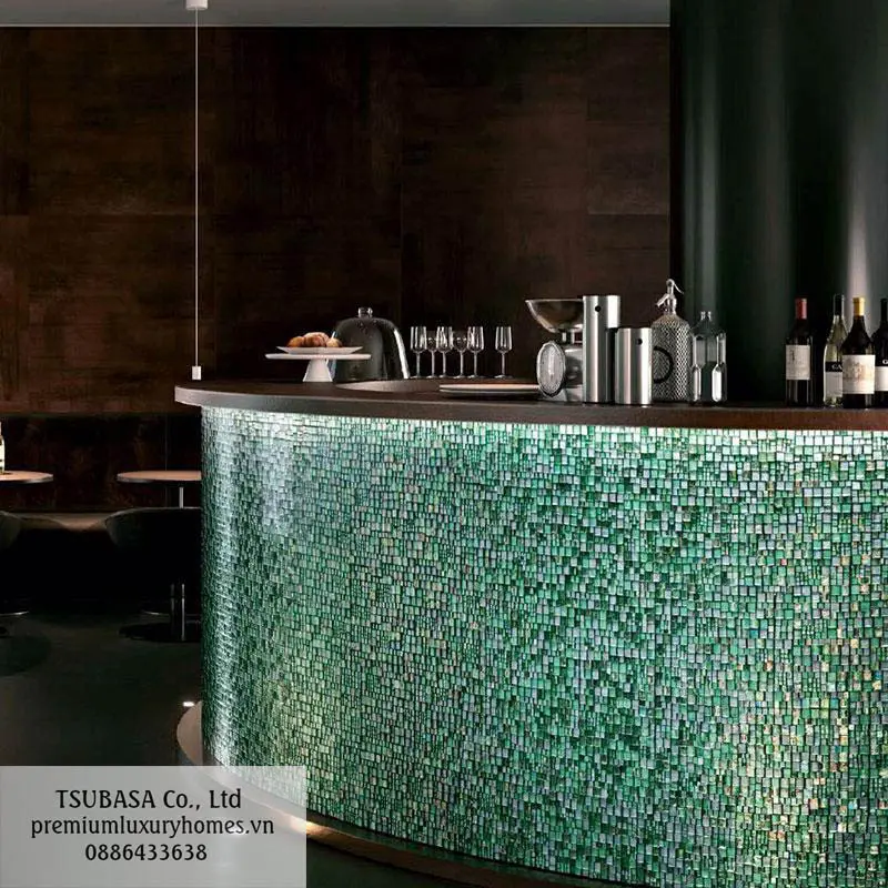 Bộ sưu tập gạch Mosaic cao cấp nhập khẩu Ý và Nhật Bản