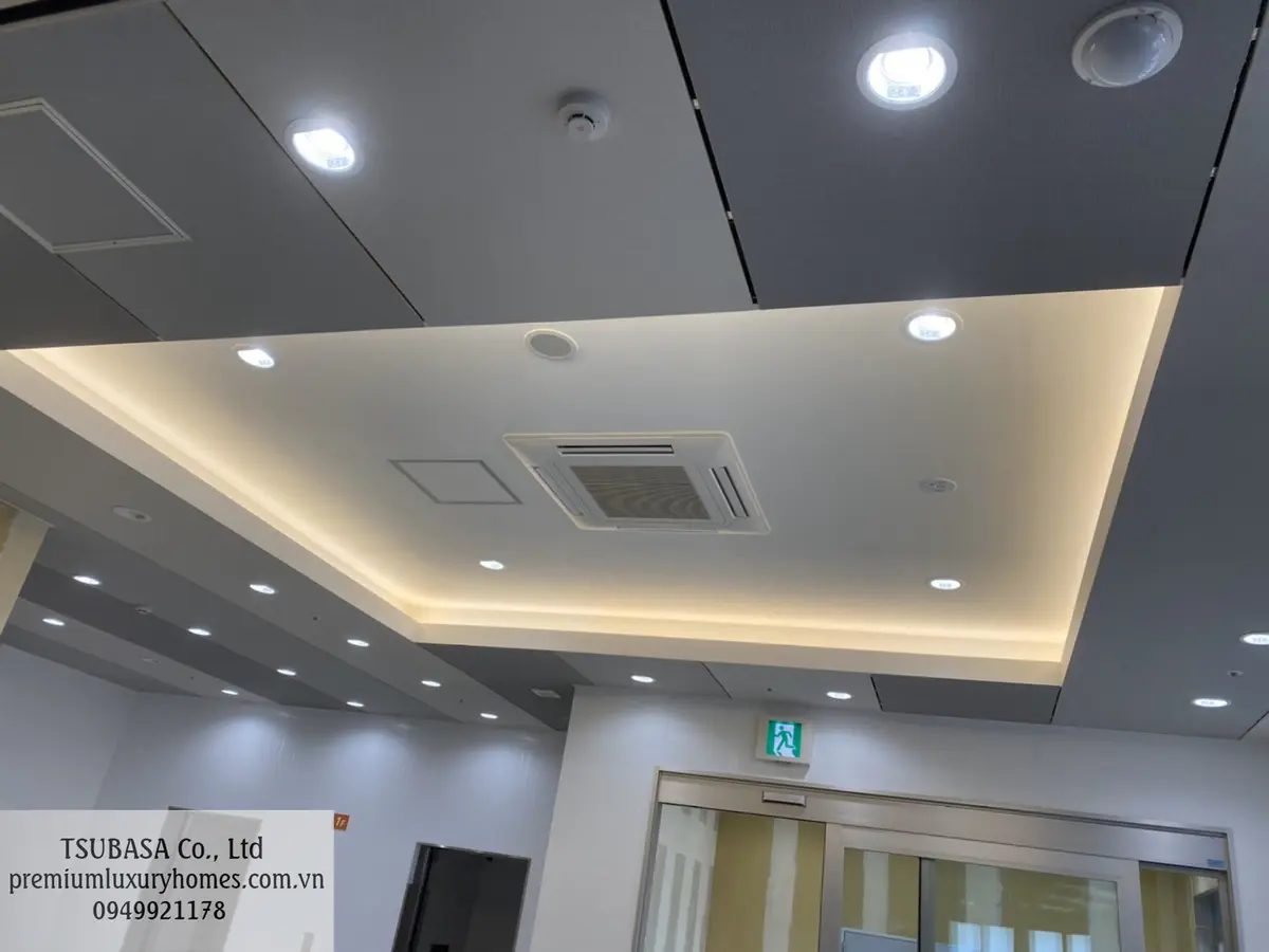Thi công giấy dán tường - thảm trải sàn - sàn nhựa cho văn phòng công ty