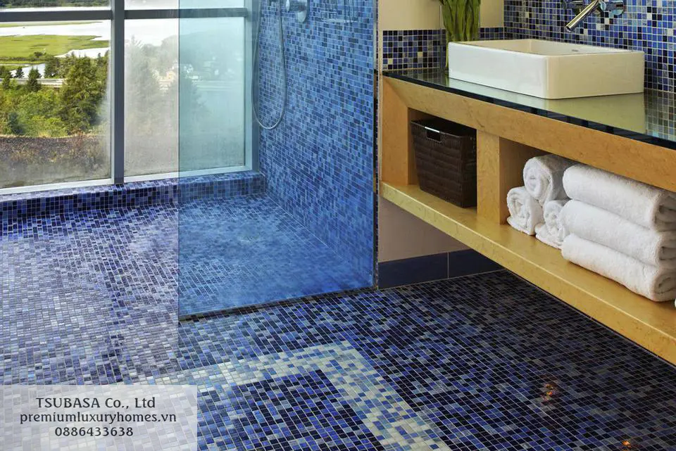 Trang điểm không gian lộng lẫy với các mẫu gạch mosaic cao cấp